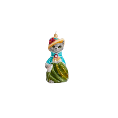 Кошка с веером