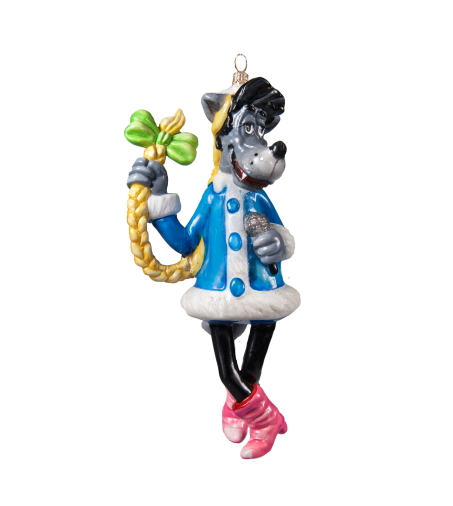 Волк-снегурочка