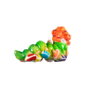 Гусеница (подвес стекло)