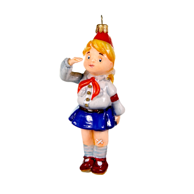 Пионер с красной повязкой