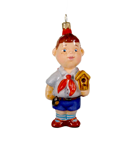 Пионер со скворечником