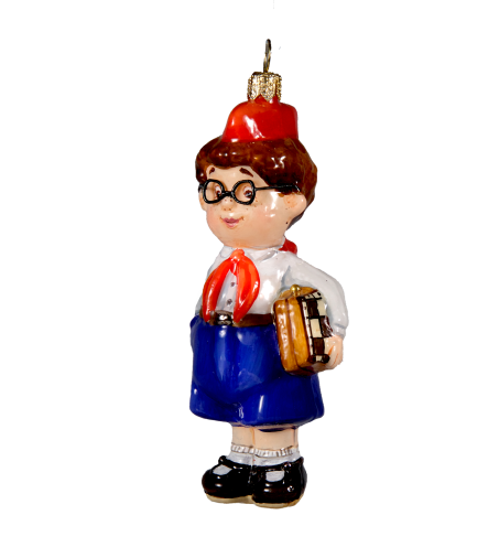 Пионер с шахматами