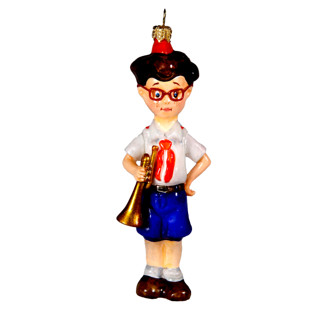 Трубач в очках