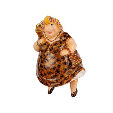 Дама в леопардовом