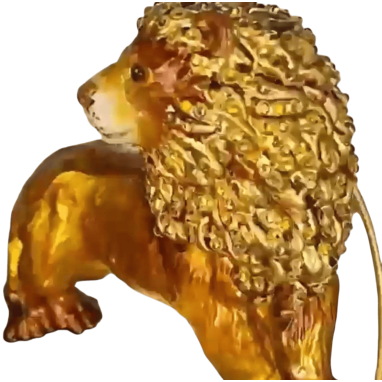 Ювелирный лев