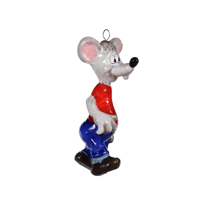 Мышь в красном